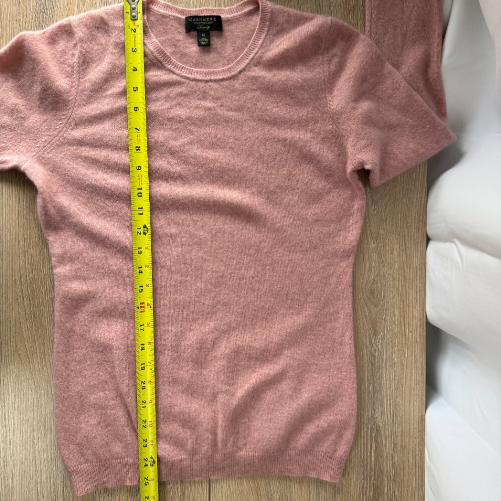 Cashmere Charter Club Pink Long Sleeve Sweater - Picture 8 of 12